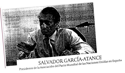 Salvador García-Atance - Presidente - Primeros años de la RSE (responsabilidad social empresarial o corporativa) 2004, 2005, 2006, 2007, 2008 . Historia de la sostenibilidad empresarial, RSE y RSC en España - Pacto Mundial de la ONU España