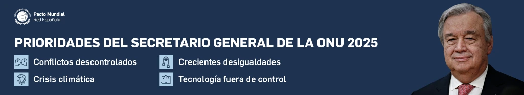 Prioridades para 2025 del secretario general de la ONU, Antonio Guterres